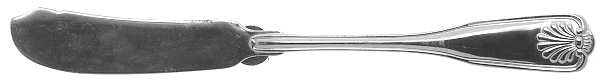 Coquille (Stainless) Flat Handle Master Butter Knife