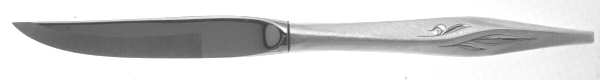 Dawn Mist (Sterling, Burnished, 1963) Individual Steak Knife Hollow Handle