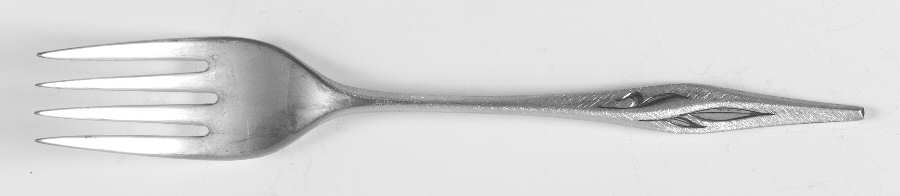 Dawn Mist (Sterling, Burnished, 1963) Individual Salad Fork