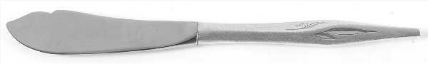 Dawn Mist (Sterling, Burnished, 1963) Hollow Handle Master Butter Knife