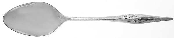 Dawn Mist (Sterling, Burnished, 1963) Dessert/Oval Soup Spoon