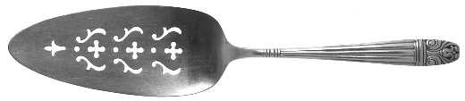 Solid Pierced Pie Server