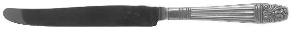 Danish Queen (Sears-Roebuck, Silverplate, 1944) New French Hollow Knife