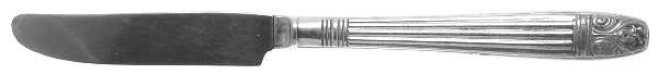 Danish Queen (Sears-Roebuck, Silverplate, 1944) New French Hollow Grille Knife by Wallace Silver