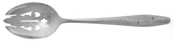 Dawn Star (Sterling, 1958) Pierced Tablespoon (Serving Spoon)