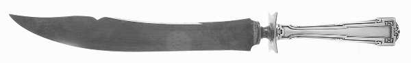 Dauphine (Sterling, 1916) Large Stainless Blade Roast Carving Knife