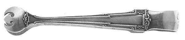 Dauphine (Sterling, 1916) Small Sugar Tongs