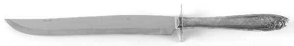 Debutante (Sterling, 1960) Large Stainless Blade Roast Carving Knife