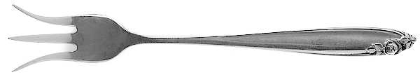 Debutante (Sterling, 1960) Lemon Fork