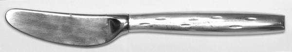 Discovery (Sterling, 1957) Modern Hollow Butter Spreader (Stainless)