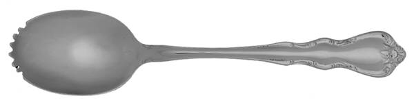 Discretion (Stainless) Fruit/Orange Spoon Individual, Serrated Bowl HC