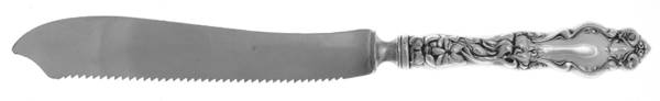 Eton (Sterling, 1903) Bread Knife with Silverplate Blade