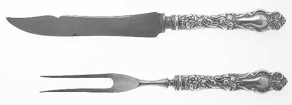 Eton (Sterling, 1903) Small Stainless Blade 2-Piece Steak Carving Set
