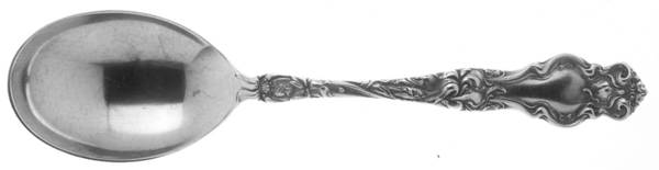 Eton (Sterling, 1903) Round Bowl Soup Spoon (Gumbo)
