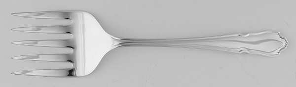 Eton (Silverplate) Medium Solid Cold Meat Serving Fork