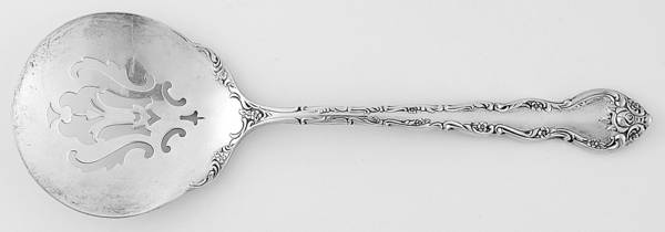 Feliciana (Sterling, 1969) Solid Bon Bon Spoon with Pierced Bowl