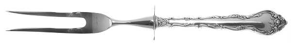 Feliciana (Sterling, 1969) Lg Carving/Roast Fork-Stn Prong w/Sterling Guard