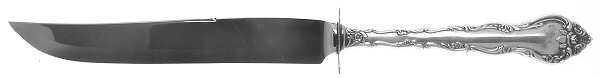 Feliciana (Sterling, 1969) Large Carving/Roast Knife StnlBl w/Sterling Guard