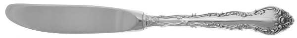 Feliciana (Sterling, 1969) Modern Hollow Butter Spreader (Stainless)