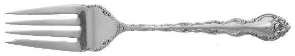 Feliciana (Sterling, 1969) Medium Solid Cold Meat Serving Fork