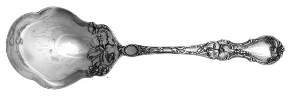 Floral (Silverplate, 1902) Preserve Spoon