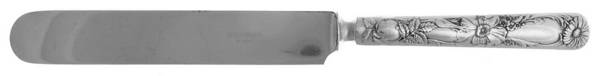 Floral (Silverplate, 1902) Blunt Solid Knife