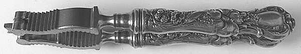 Floral (Silverplate, 1902) Stainless Grip Nut Cracker