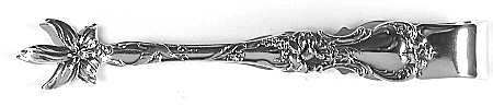 Floral (Silverplate, 1902) Sugar Tongs