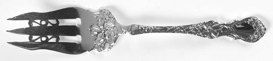 Floral (Silverplate, 1902) Cake Serving Fork