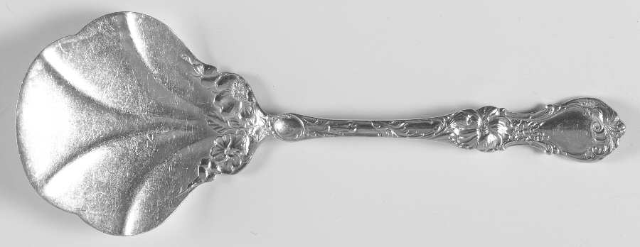 Floral (Silverplate, 1902) Tomato Server, Solid Piece