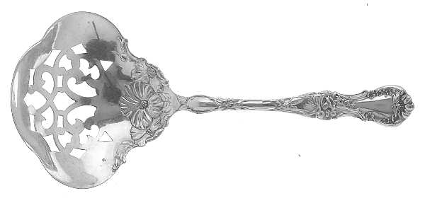 Floral (Silverplate, 1902) Solid Bon Bon Spoon