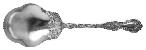 Floral (Silverplate, 1902) Solid Smooth Casserole Spoon