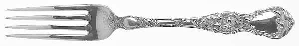Floral (Silverplate, 1902) Youth Fork