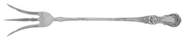 Floral (Silverplate, 1902) Large Lettuce Serving Fork