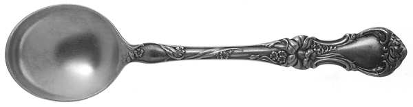 Floral (Silverplate, 1902) Large Chocolate Spoon