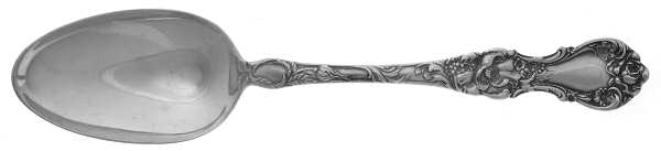 Floral (Silverplate, 1902) Tablespoon (Serving Spoon) by Wallace Silver