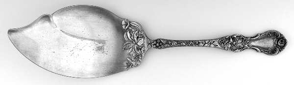 Floral (Silverplate, 1902) Small Solid Fish Serving Knife