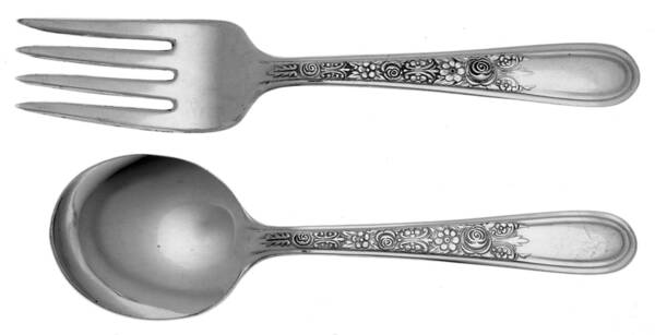 Fortune (Silverplate, 1932) 2 Pc Baby Set (BF, BS)