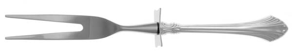 French Regency (Sterling, 1986) Carving Fork Small with Stainless Prongs HC