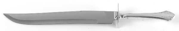 French Regency (Sterling, 1986) Large Stainless Blade Roast Carving Knife