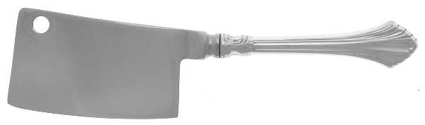 French Regency (Sterling, 1986) Cheese Cleaver with Stainless Blade