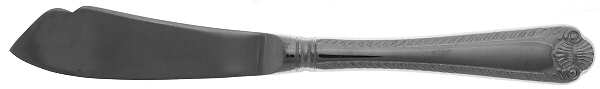 French Shell (Stainless) Hollow Handle Master Butter Knife