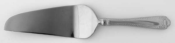 French Shell (Stainless) Pie and Cake Server, Solid Piece by Wallace Silver