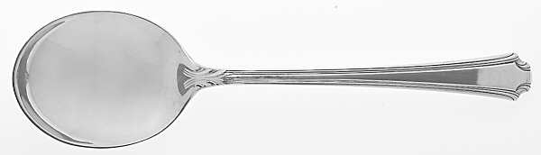 Georgian Colonial (Sterling, 1932) Round Bowl Soup Spoon (Cream Soup)