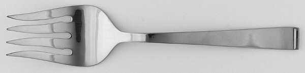 Georgetown (Stainless) Medium Solid Cold Meat Serving Fork