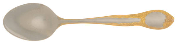 Golden Amberly Demitasse Spoon