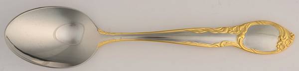 Golden Amberly Place/Oval Soup Spoon