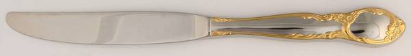 Golden Amberly Modern Hollow Knife