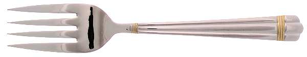 Medium Solid Cold Meat Serving Fork