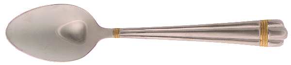 Golden Apollo (Stainless, Gold Accent, Rib Front-Bc) Teaspoon